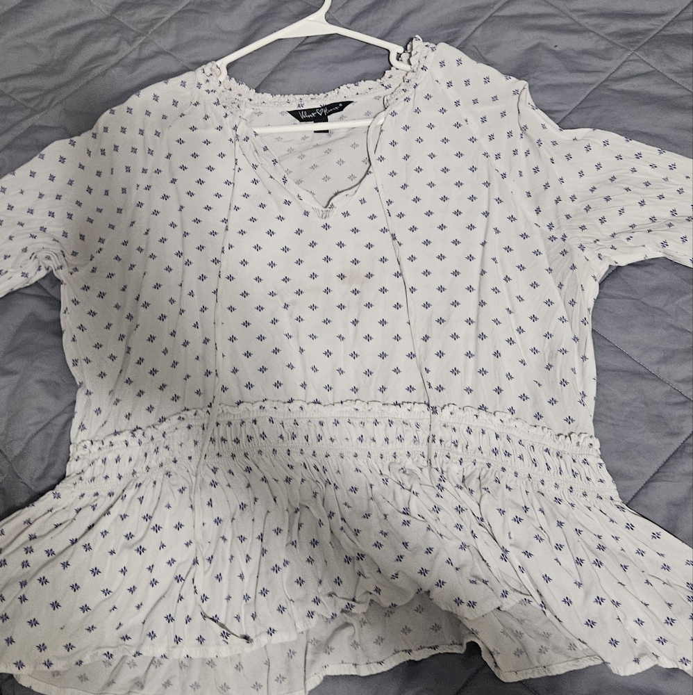 Womens blouse; small; thrifted